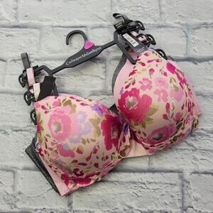 NWT 3 pack Catherine Malandrino Lounge Bra Set size 38C